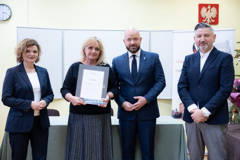 Wręczenie dyplomów dyrektorom placówek oświatowych, 10.01.2024